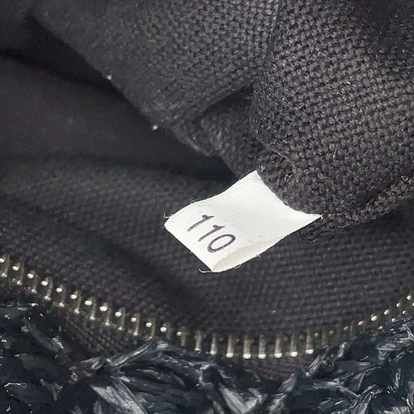 Prada Canapa Raffia Straw Tricolor Handbag W/Dustbag - Picture 16 of 16